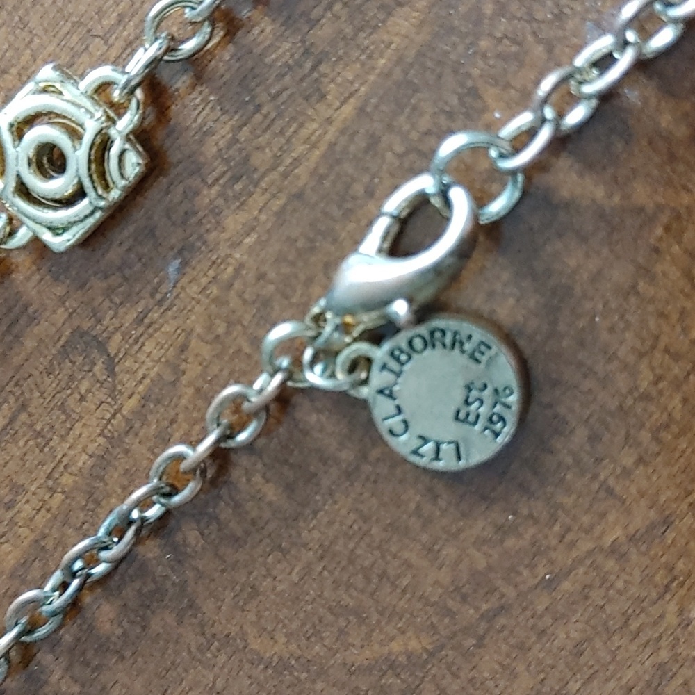 Free Liz Claiborne Gold Tone Necklace